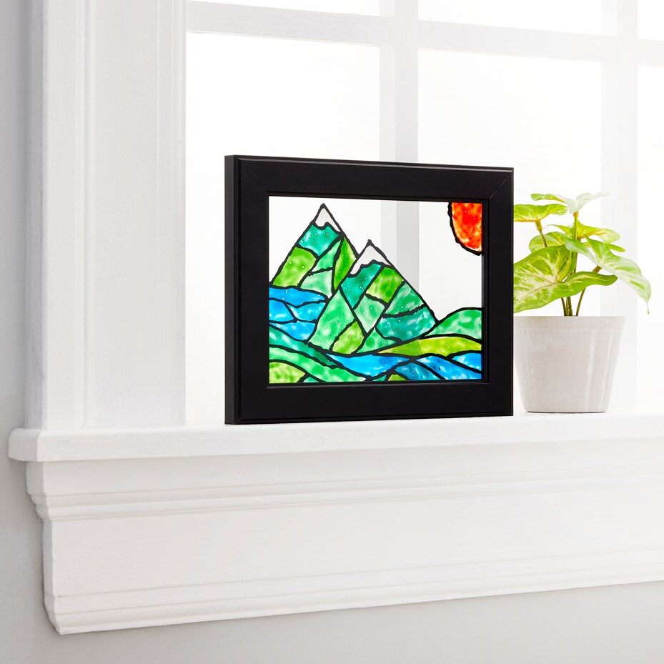 Faux Stained Glass - Summer